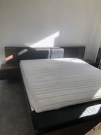 Bed,verstelbare bodem,,matras+topper,nachtkastjes,dressoir, Huis en Inrichting, Slaapkamer | Bedden, 180 cm, Ophalen of Verzenden