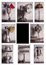 Vintage lampen, Ophalen, Gebruikt, 50 tot 75 cm, Vintage