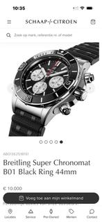 Breitling Super Chronomat B01 44, Ophalen of Verzenden, Zo goed als nieuw, Staal, Breitling