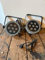 2 stuks Showtec Compact par 7 q4, Muziek en Instrumenten, Licht en Laser, Ophalen, Zo goed als nieuw, Licht