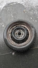 4 velgen met Winterband R14 165/60 steek 4x100 naafgat 54.1, Ophalen of Verzenden, Gebruikt