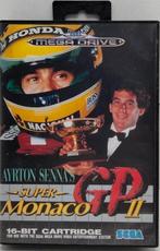 Ayrton Senna's Monaco GP II - Sega Mega Drive, met boekje, Spelcomputers en Games, Games | Sega, Gebruikt, 1 speler, Racen en Vliegen