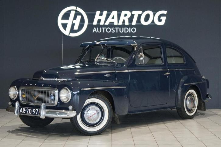 Volvo PV444L BOUWJAAR 1957, Auto's, Oldtimers, Bedrijf, Te koop, Volvo, Benzine, Hatchback, Handgeschakeld, Geïmporteerd, Blauw