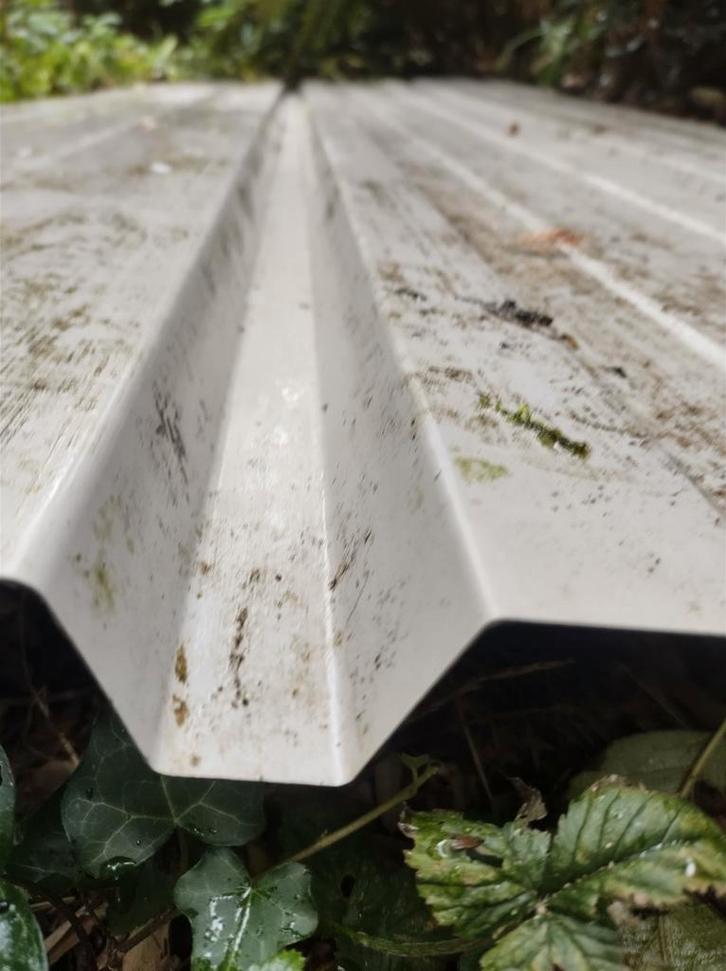 Nieuwe damwand platen, Doe-het-zelf en Verbouw, Dakpannen en Dakbedekking, Nieuw, Dakplaat of Dakpanplaat, Metaal, Overige kleuren