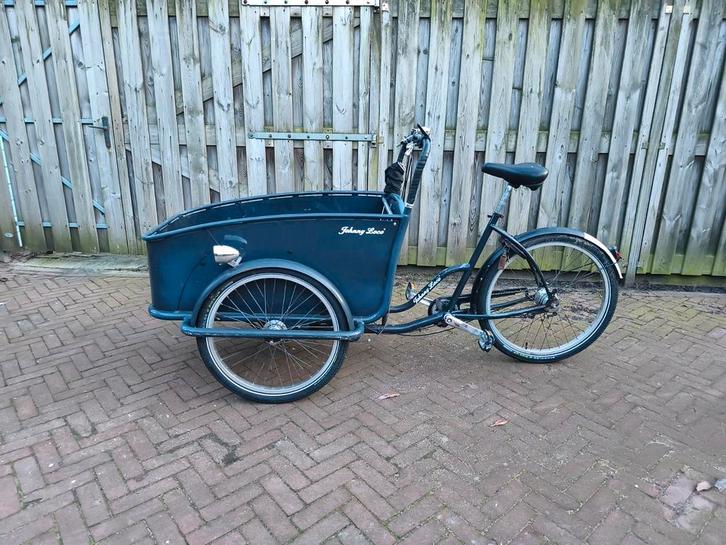 Johnny Loco bakfiets, Fietsen en Brommers, Fietsen | Bakfietsen, Gebruikt, Johnny Loco, 2 kinderen, Ophalen