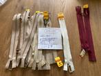 Naaigerief diverse deelbare ritsen van 25 cm ritsen ykk, Verzenden, Nieuw, Rits of Sluiting