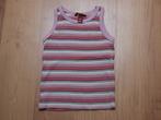 H&M groen / grijs / wit / roze gestreepte top maat 110 meisj, Gebruikt, Meisje, H&M, Ophalen of Verzenden