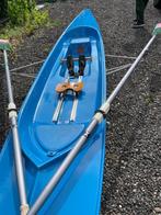 Blauwe Arne Hasle roeiboot, Watersport en Boten, Roeiboten, Ophalen, Gebruikt, Polyester, Met roeispanen of peddels