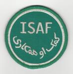 Embleem ISAF (Afghanistan), Verzamelen, Militaria | Algemeen, Embleem of Badge, Nederland, Ophalen of Verzenden, Landmacht
