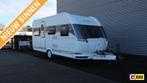 Hobby De Luxe 455 UF Mover + Verona luifel, Caravans en Kamperen, Caravans, Overige typen, Rondzit, Hobby, Bedrijf