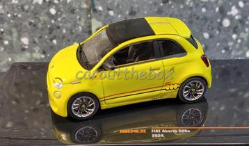 Fiat Abarth 500e 2024 geel 1:43 Ixo 1181 beschikbaar voor biedingen