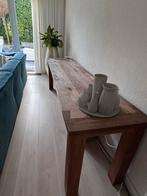 Grote sidetable van hout, Ophalen, Gebruikt, 200 cm of meer, Rechthoekig