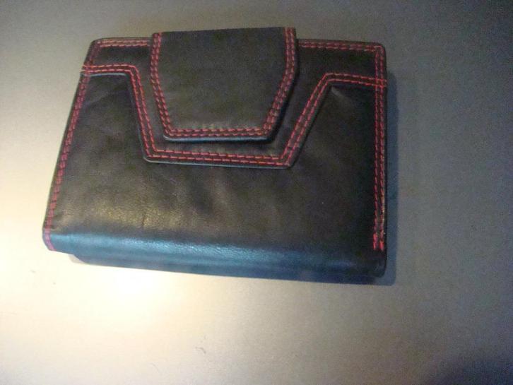 portemonnees rimbaldi leer! topkwaliteit opbrengst kika, Sieraden, Tassen en Uiterlijk, Portemonnees, Nieuw, Overige merken, Zwart