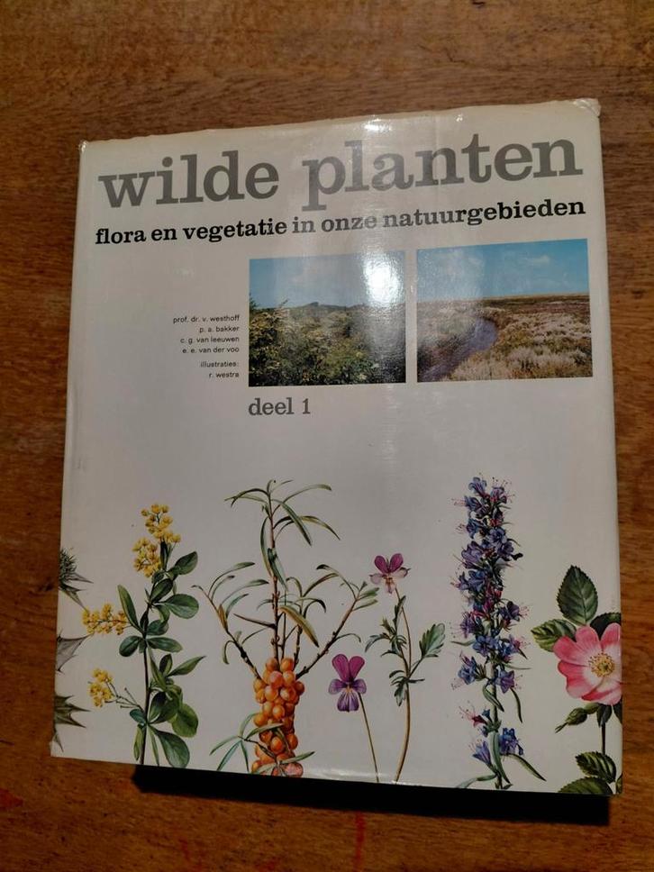 Wilde Planten Flora en Vegetatie in Onze Natuurgebieden,Comp, Boeken, Natuur, Gelezen, Bloemen, Planten en Bomen, Ophalen of Verzenden