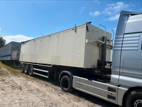 Bulthuis kipper, Auto's, Vrachtwagens, Bedrijf, ABS, Centrale vergrendeling, Aanhangers en Opleggers, Wit, Onderhoudsboekje, BTW verrekenbaar