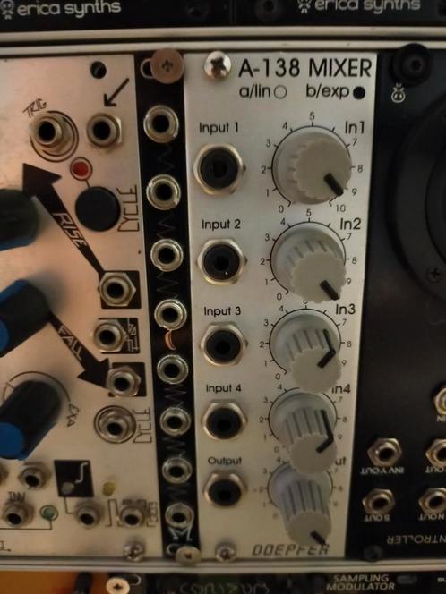 Doepfer A-138 Mixer Module – For Repair: Buzz / jack issue, Muziek en Instrumenten, Soundmodules, Gebruikt, Overige merken, Ophalen of Verzenden