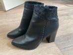 Zwarte laarsjes hoge hak, merk Eksept, maat 39, Kleding | Dames, Schoenen, Ophalen of Verzenden, Zo goed als nieuw, Zwart