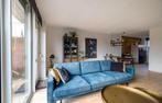Petrol bank velvet 3 zits 260 cm met hocker, Huis en Inrichting, Banken | Bankstellen, Ophalen, Gebruikt, Vierpersoons of meer
