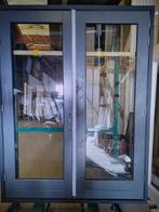 3 sets kozijn met dubbele tuindeuren, Ophalen of Verzenden, Buitendeur, Glas, 120 cm of meer