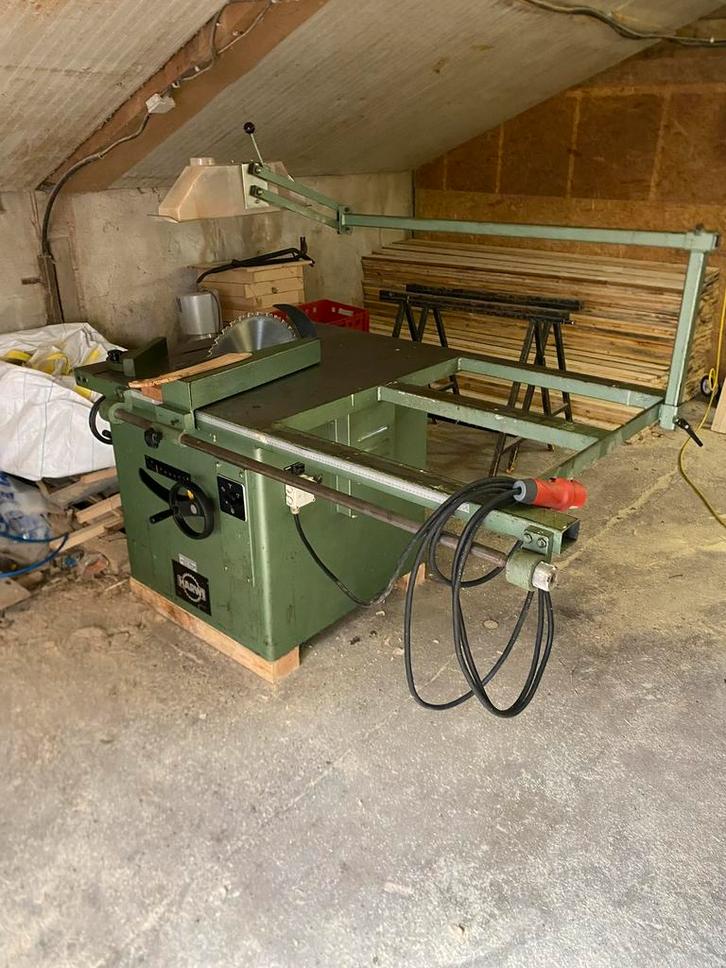 Zaag 7,5 pk, Doe-het-zelf en Verbouw, Gereedschap | Zaagmachines, Zo goed als nieuw, Cirkelzaag, 1200 watt of meer, 70 mm of meer