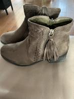 Groen suede laarsje maat 38, Lage of Enkellaarzen, Ophalen of Verzenden, Zo goed als nieuw, Groen