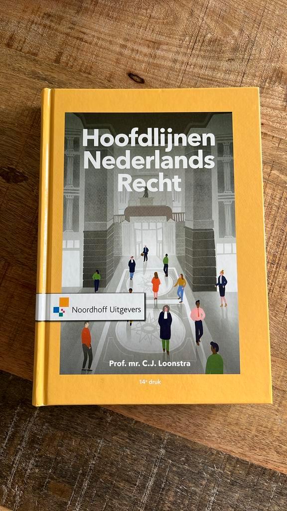 Prof.Mr.C.J. Loonstra - Hoofdlijnen Nederlands recht, Boeken, Wetenschap, Nieuw, Verzenden