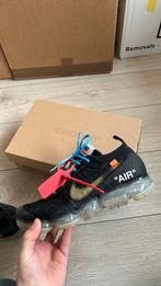 Nike Vapormax 2018 x Off White US9.5, Kleding | Heren, Schoenen, Ophalen, Zo goed als nieuw, Zwart