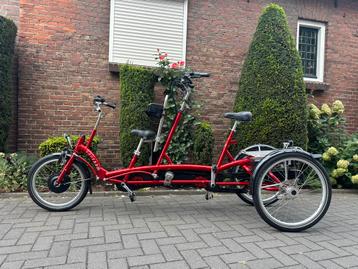 Van Raam Kivo PLus 3 wieltandem Nieuw met elektr.ondst 2j ga beschikbaar voor biedingen