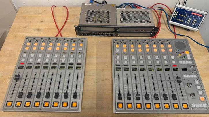 DHD 52SX 16 kanaals, incl XS core, Multi-IO en TFT, Audio, Tv en Foto, Professionele Audio-, Tv- en Video-apparatuur, Gebruikt