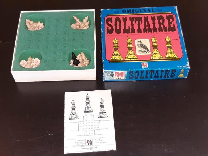 Solitaire Jumbo, Hobby en Vrije tijd, Gezelschapsspellen | Bordspellen, Ophalen of Verzenden