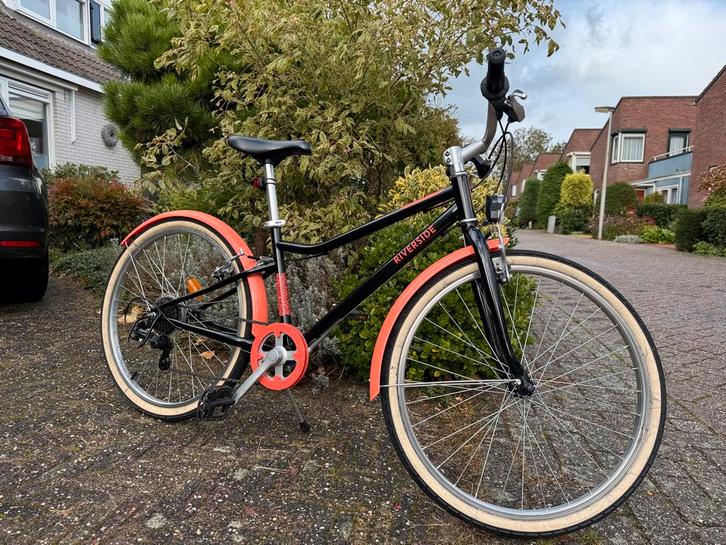 BTWIN Riverside 500 Hybridefiets 24 inch - Meisje 9-12 jaar, Fietsen en Brommers, Fietsen | Meisjes, Zo goed als nieuw, 24 inch