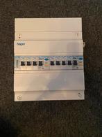 Hager groepenkast - meterkast - 7 groepen - kWh mtr - 1 fase, Ophalen of Verzenden, Zo goed als nieuw