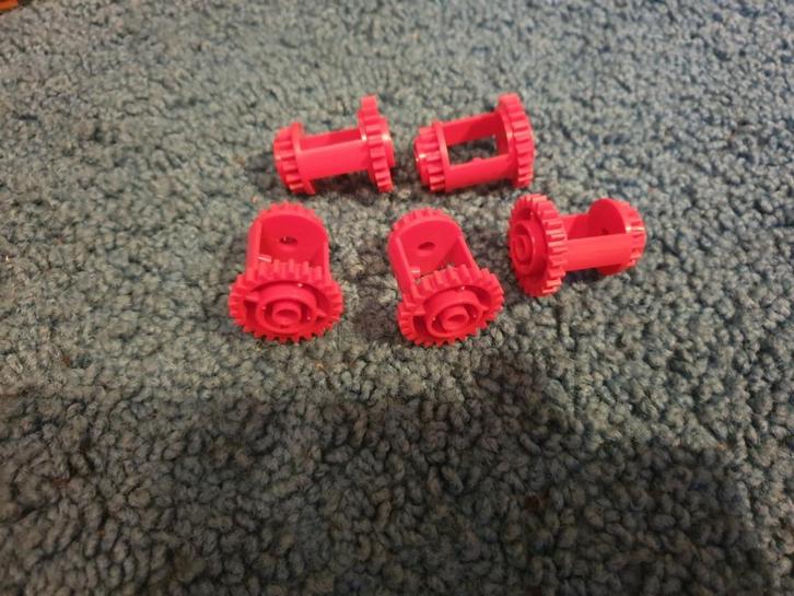 Partij J101=5x Nieuwe Lego technic onderdelen rood, Kinderen en Baby's, Speelgoed | Duplo en Lego, Nieuw, Lego, Losse stenen, Ophalen of Verzenden