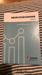 Examenbundel bedrijfseconomie Havo 2023, Ophalen of Verzenden, Zo goed als nieuw