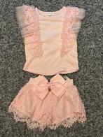 Angels face setje met kant 5/6 jaar, Kinderen en Baby's, Kinderkleding | Maat 110, Ophalen of Verzenden, Zo goed als nieuw, Meisje