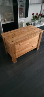 Houten Kist, Huis en Inrichting, Woonaccessoires | Kisten, Ophalen, Minder dan 50 cm, 50 tot 100 cm, 50 tot 75 cm
