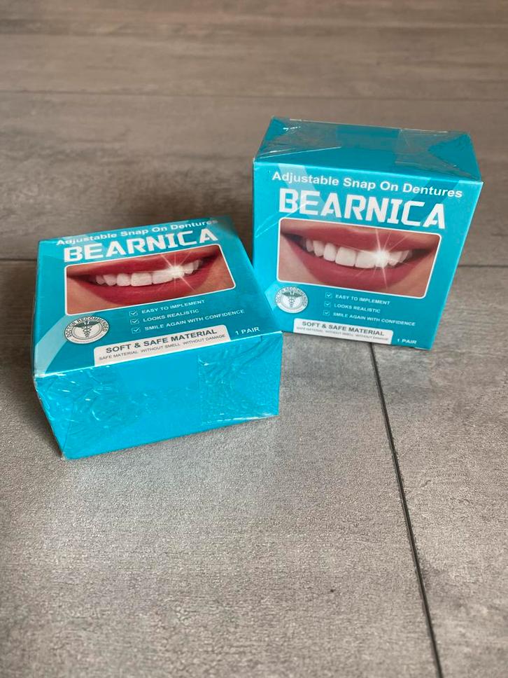 Bearnica Gebitsprothese - Nieuw in verpakking!, Sieraden, Tassen en Uiterlijk, Uiterlijk | Mondverzorging, Nieuw, Overige typen