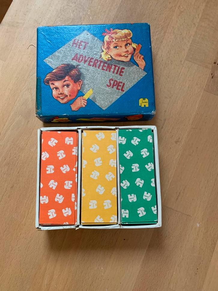 Advertentiespel. Jumbo, Hobby en Vrije tijd, Gezelschapsspellen | Kaartspellen, Gebruikt, Ophalen of Verzenden