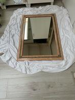 Spiegel met fossiel marmeren rand, 76x109 cm, Huis en Inrichting, Woonaccessoires | Spiegels, Ophalen, 100 tot 150 cm, Zo goed als nieuw
