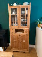Antieke Duitse grenen servieskast - 1880 (ophalen Den Haag), Antiek en Kunst, Antiek | Meubels | Kasten, Ophalen of Verzenden
