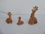 3 liggende giraffen (nr 9), Verzamelen, Dierenverzamelingen, Ophalen of Verzenden, Zo goed als nieuw, Wild dier, Beeldje of Figuurtje