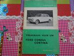 Ford Consul - Cortina vraagbaak (P. Olyslager), Ophalen of Verzenden