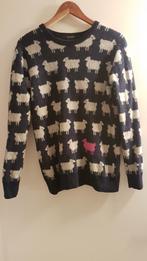 Scotch en soda wollen trui schaap desing maat m, Ophalen of Verzenden, Gedragen, Maat 48/50 (M), Scotch & Soda