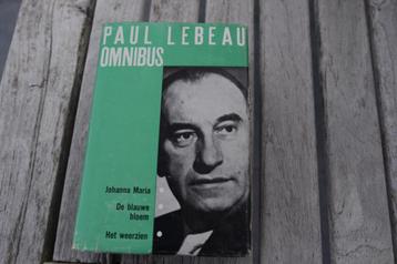 Paul Lebeau Omnibus. 3 romans. beschikbaar voor biedingen
