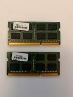 Samsung 2x4 gb So-Dimm DDR3, Computers en Software, RAM geheugen, Ophalen, Zo goed als nieuw, DDR3, Desktop