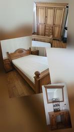 Complete  slaapkamer, Ophalen, Gebruikt, Tweepersoons, Eiken