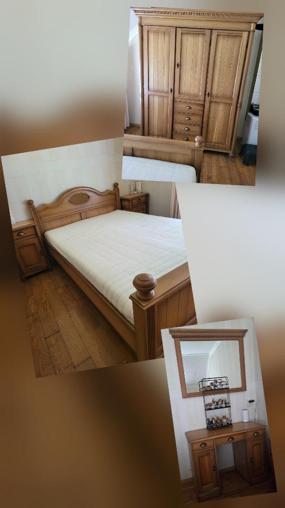 Complete  slaapkamer, Huis en Inrichting, Slaapkamer | Complete slaapkamers, Gebruikt, Tweepersoons, Ophalen
