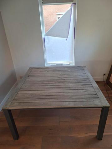 Tuintafel life 150 x 150 cm vierkant beschikbaar voor biedingen