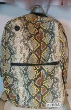 Zebra rugtas, Sieraden, Tassen en Uiterlijk, Tassen | Schooltassen, 30 tot 40 cm, Overige kleuren, Rugtas, 40 tot 50 cm