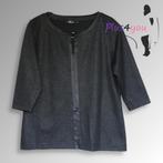 30538 Zgan Leuk zwart shirt Licento mt XL  K26, Ophalen of Verzenden, Gedragen, Beige, Trui of Vest